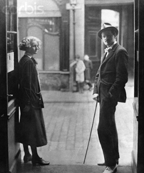 Sylvia Beach and James Joyce in Paris - Sylvia Beach – the owner of the bookshop Shakespeare and Company